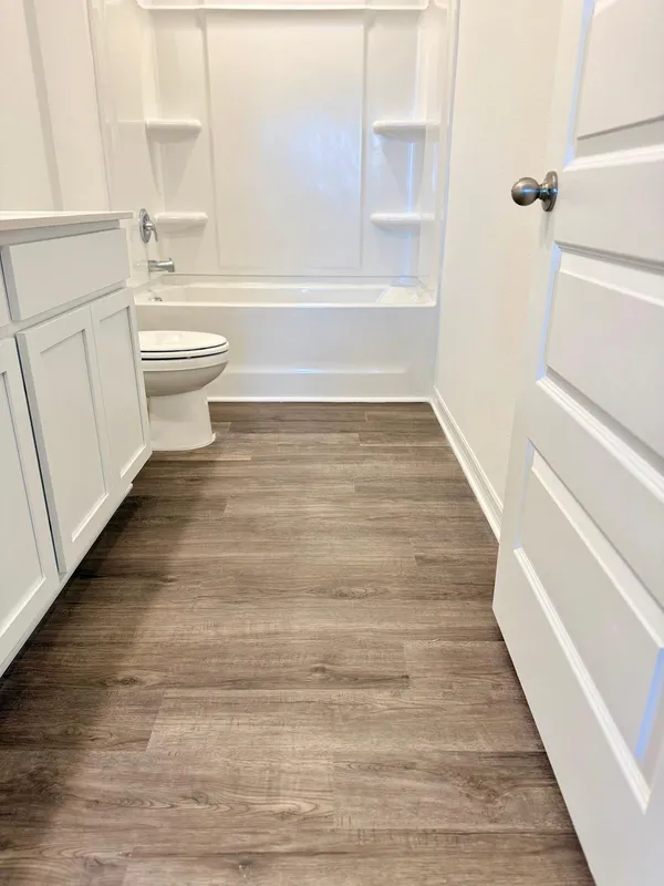 Custom shower tile installation