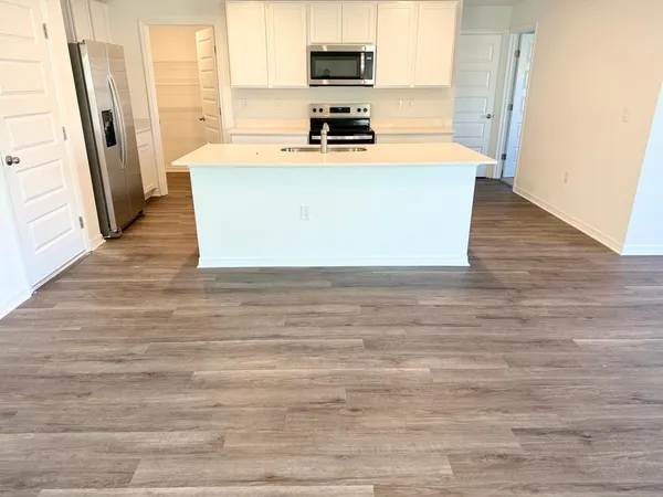 Classic hardwood floor finish